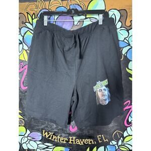 Beetlejuice Lounge Shorts, Black, XXL 2XL